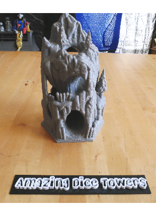 Pillars Of Stone,Single Piece Dice Towers,Rock Golem Dice Tower