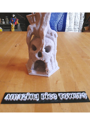 CHEAP,Mishaps / Misprints,Pirates Dice Tower - DAMAGED