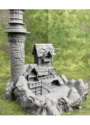 Rpg,Fantasy Towers,Tower 8 - The Lighthouse Village