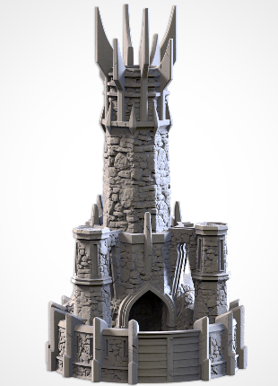 The Game of Destiny,Multiple Piece Dice Towers,01 - Dark Tower