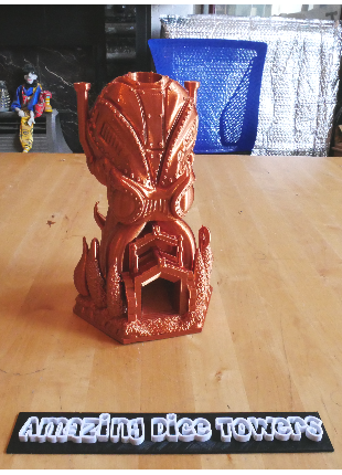 CHEAP,Mishaps / Misprints,Steampunk Octopus Dice Tower - Mishap